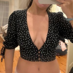 Polka dot Top